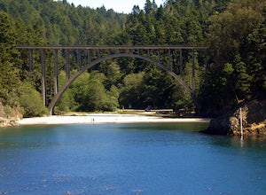 Camp at Russian Gulch State Park